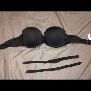 PINK Strapless Push-Up Bra